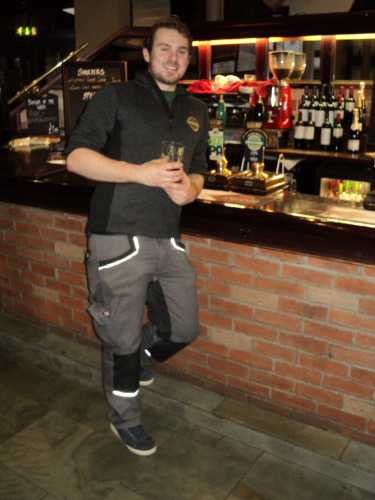 Sean Fletcher, brewer at Old School, at the White Cross