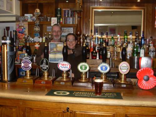 Mike and Anne, George & Dragon
