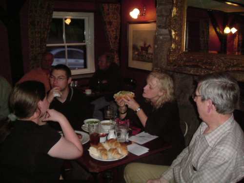 12 August 2005: Our visit to the beer and sausage festival, Queen's Head (Tirril).
