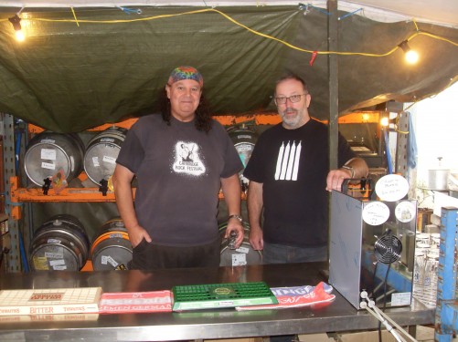 Outside bar, Prince of Wales (Foxfield)